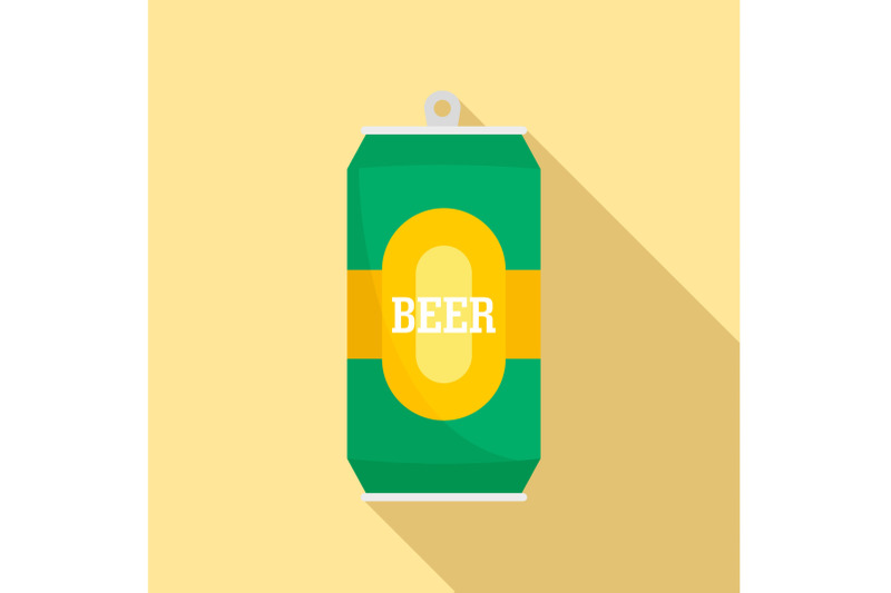 can-of-fresh-beer-icon-flat-style