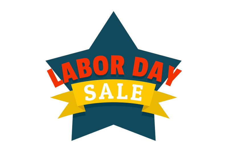 labor-day-logo-icon-flat-style