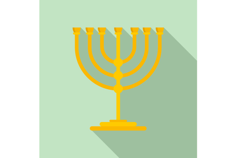 gold-stand-for-candle-icon-flat-style