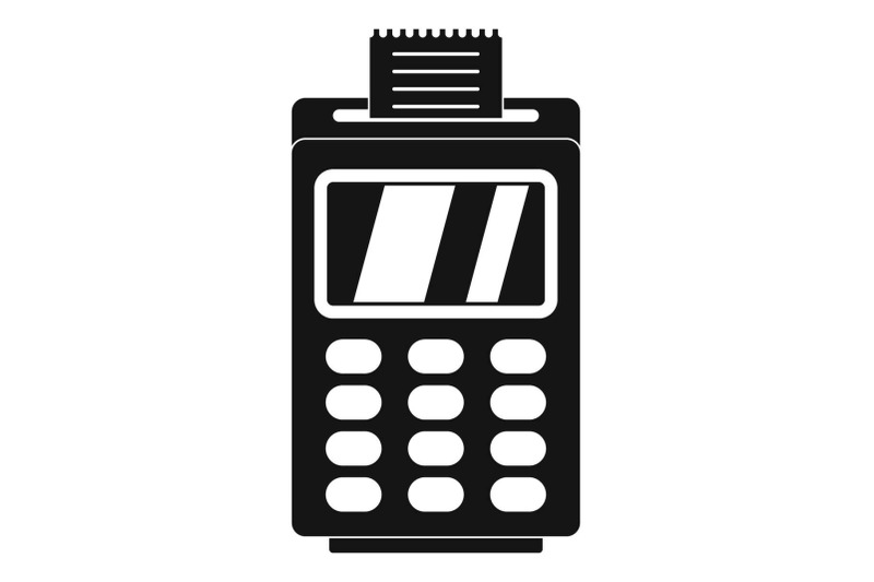terminal-for-cashless-payment-icon-simple-style