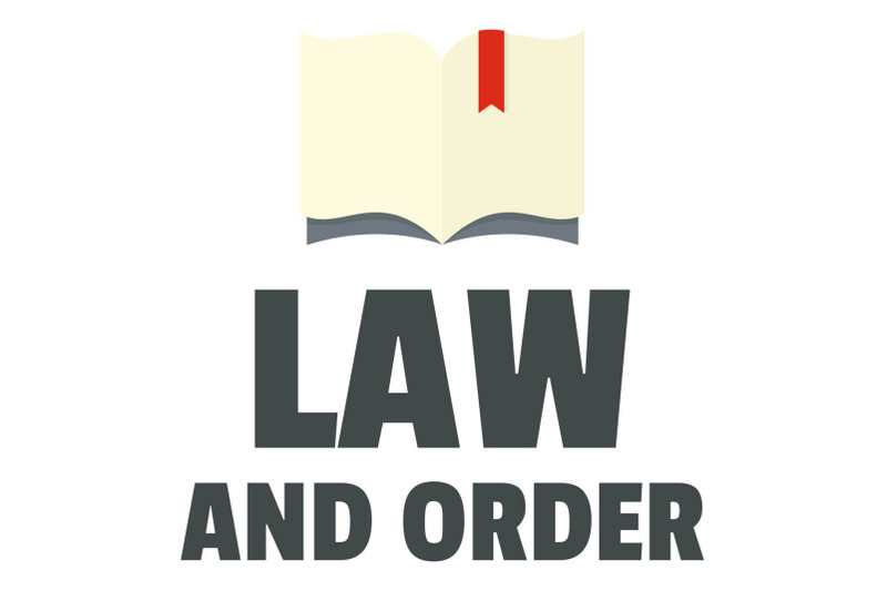 constitution-book-day-logo-icon-flat-style