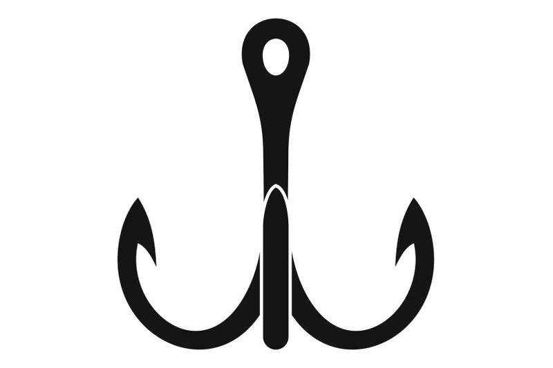 winter-fishing-hook-icon-simple-style