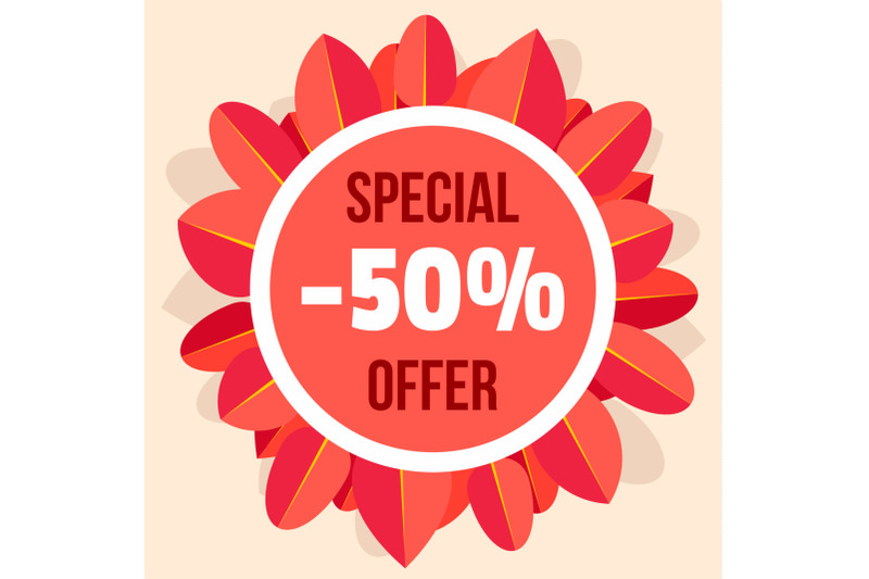 special-offer-autumn-sale-background-flat-style