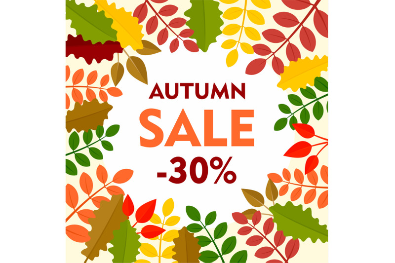 leaves-final-autumn-sale-background-flat-style