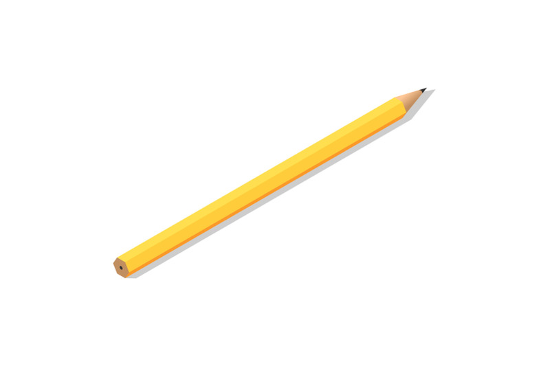 school-yellow-kid-pen-icon-isometric-style
