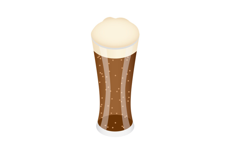 glass-of-black-beer-icon-isometric-style