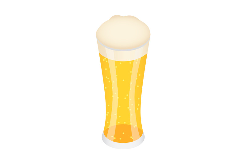 glass-of-german-beer-icon-isometric-style