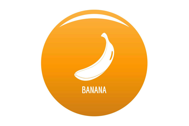 banana-icon-vector-orange