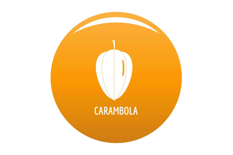 carambola-icon-vector-orange