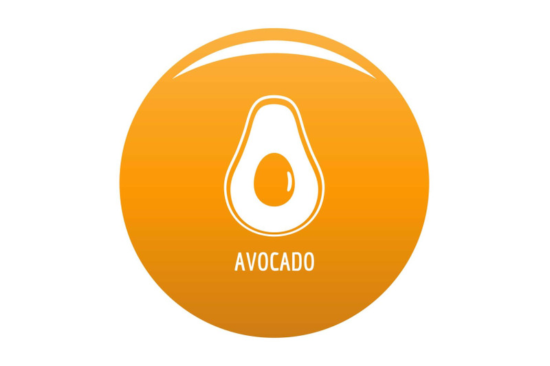 avocado-icon-vector-orange