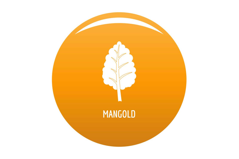 mangold-icon-vector-orange
