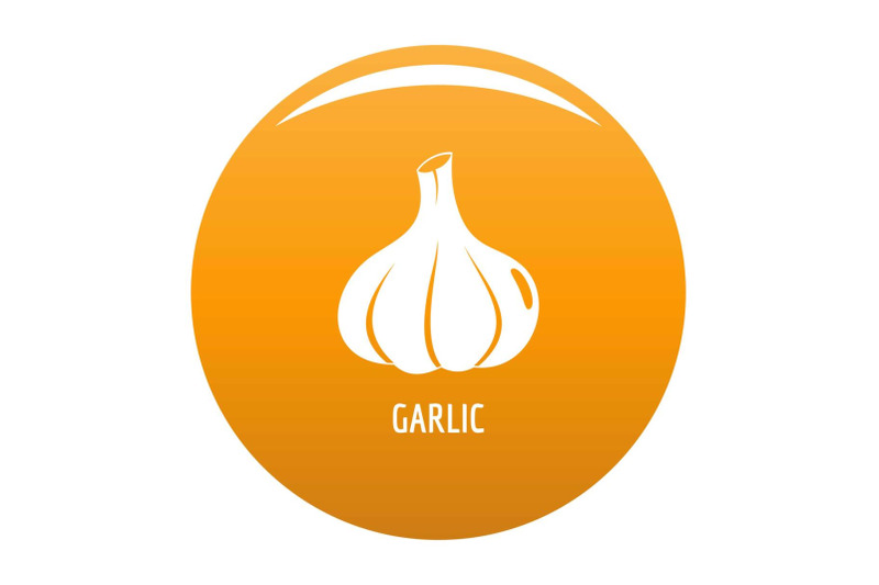 garlic-icon-vector-orange