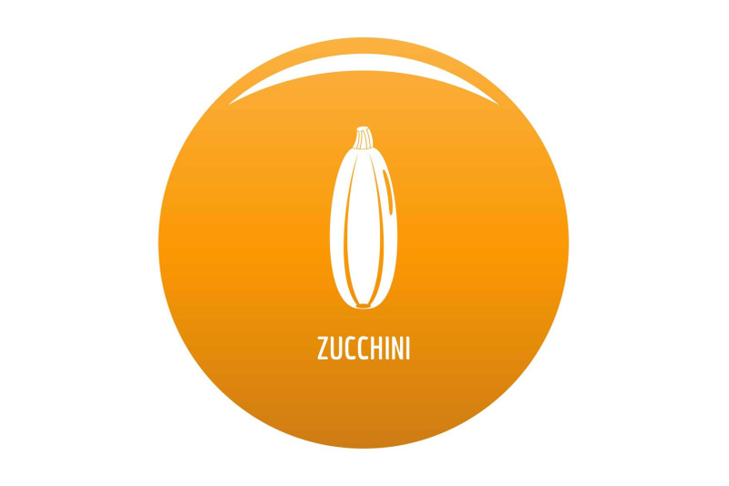 zucchini-icon-vector-orange
