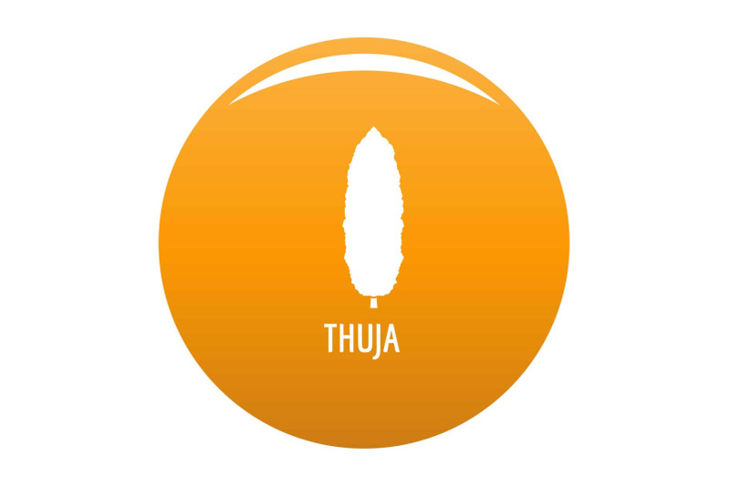 thuja-tree-icon-vector-orange