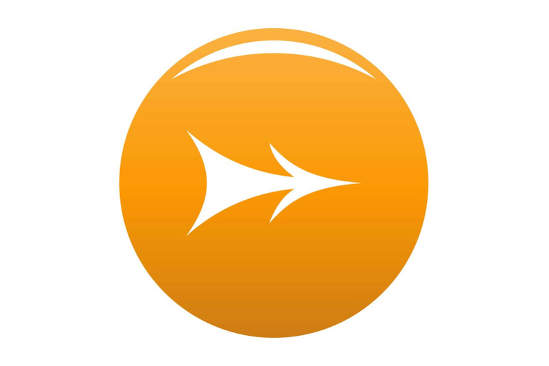 arrow-icon-vector-orange