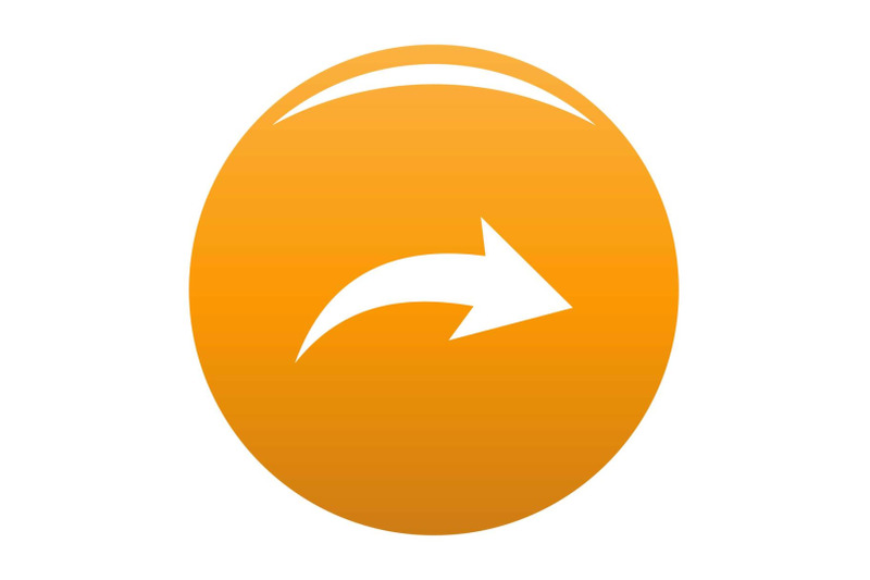 arrow-icon-vector-orange