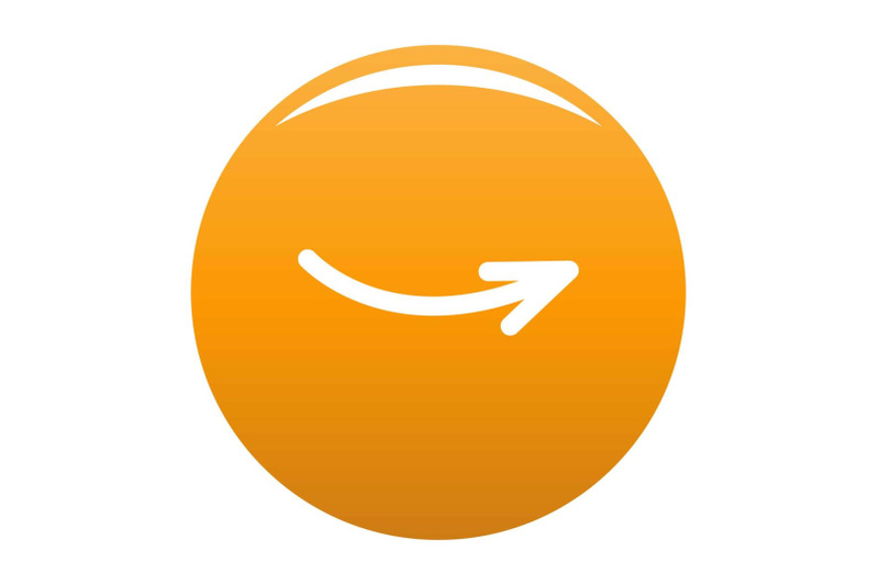 arrow-icon-vector-orange