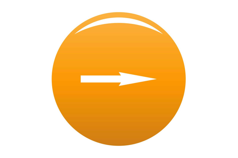 arrow-icon-vector-orange