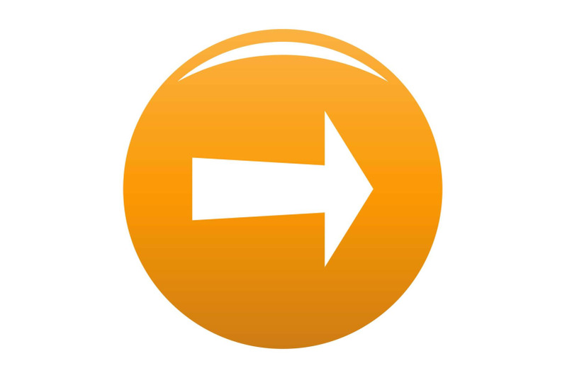 arrow-icon-vector-orange