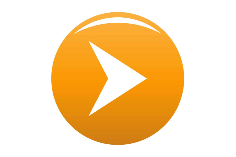 arrow-icon-vector-orange