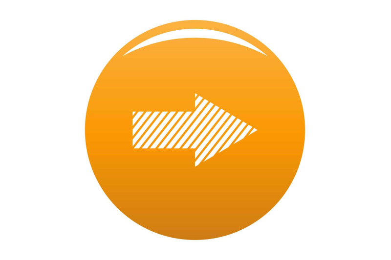 arrow-icon-vector-orange