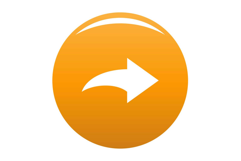 arrow-icon-vector-orange