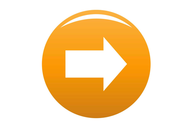 arrow-icon-vector-orange