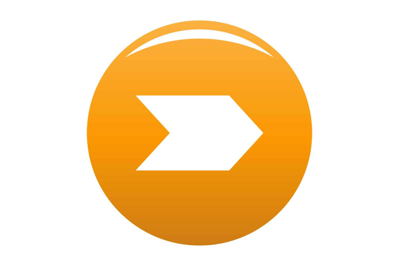 arrow-icon-vector-orange