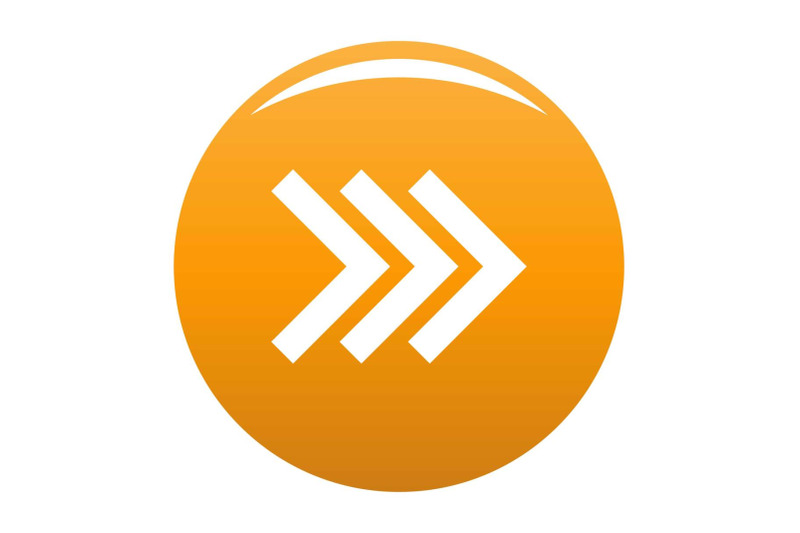 arrow-icon-vector-orange