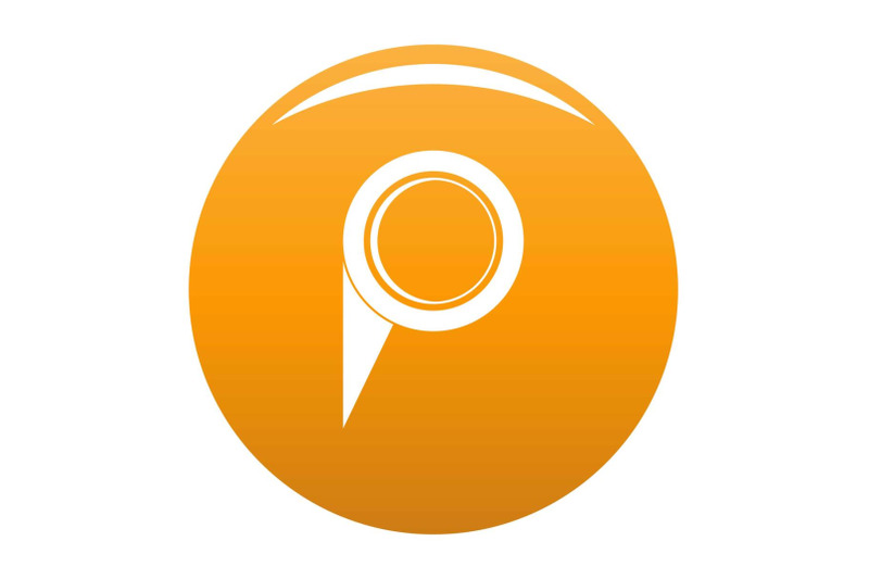 navigation-pin-icon-vector-orange