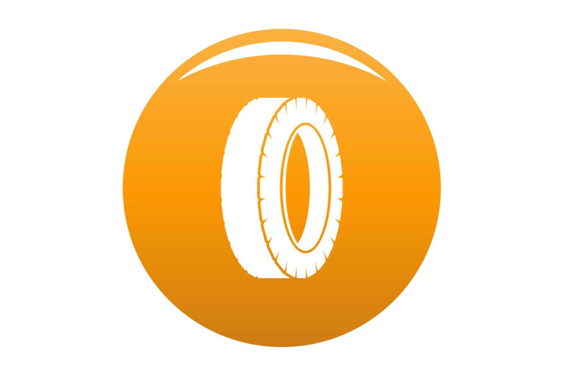 turning-tire-icon-vector-orange