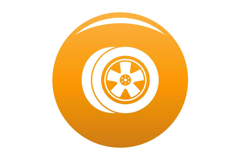 transport-icon-vector-orange