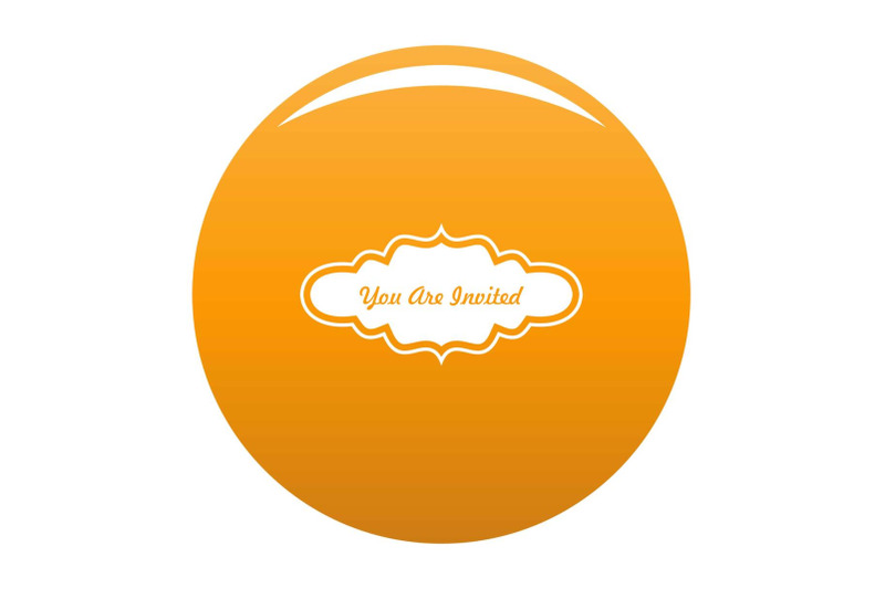 call-label-icon-vector-orange