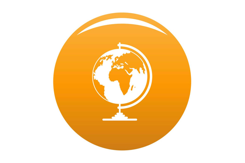 geography-icon-vector-orange