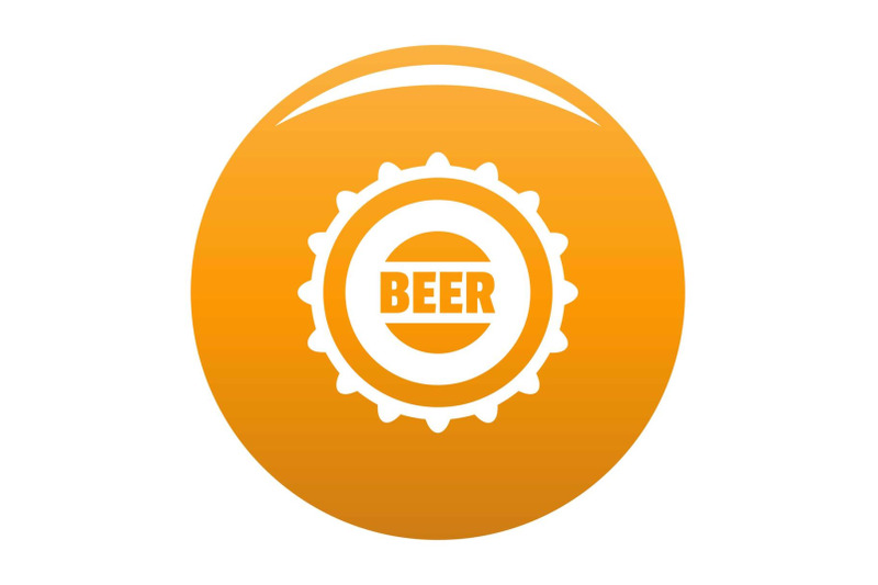 beer-cap-icon-vector-orange
