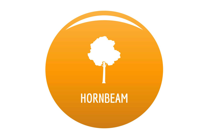 hornbeam-tree-icon-vector-orange