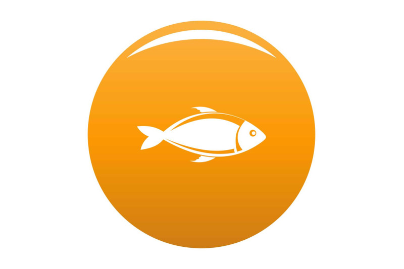 fish-icon-vector-orange