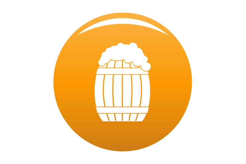 full-barrel-icon-vector-orange