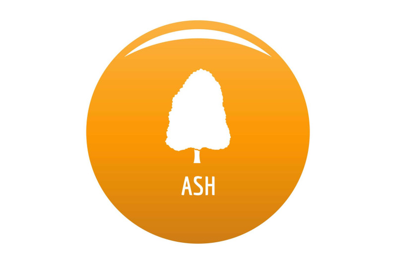 ash-tree-icon-vector-orange