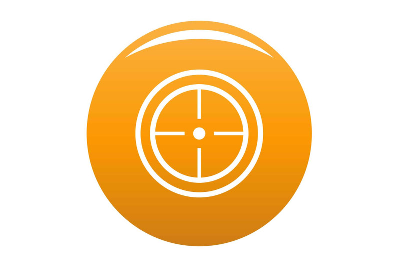 sport-goal-icon-vector-orange