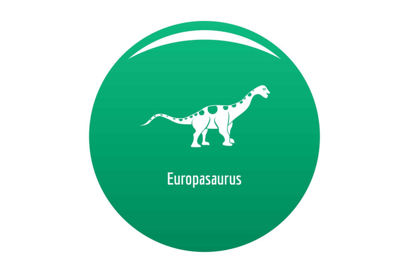 europasaurus-icon-vector-green