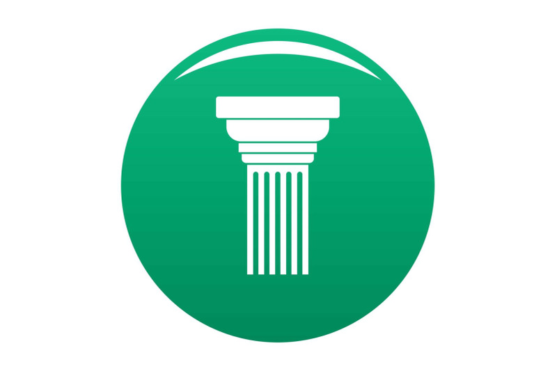 expanding-column-icon-vector-green