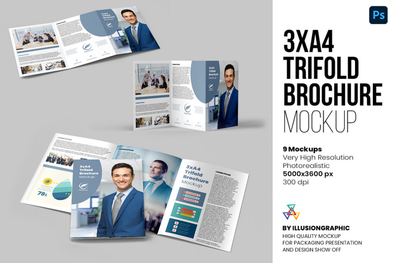 3xa4-trifold-brochure-mockup-9-views
