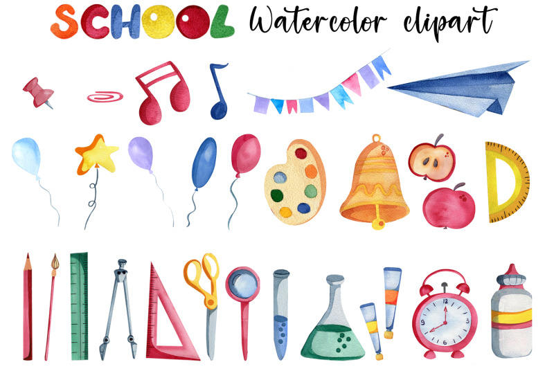 watercolor-back-to-school-clipart