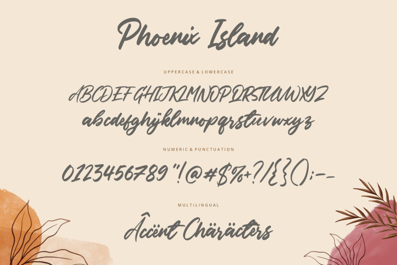 phoenix-island-handwritten-font