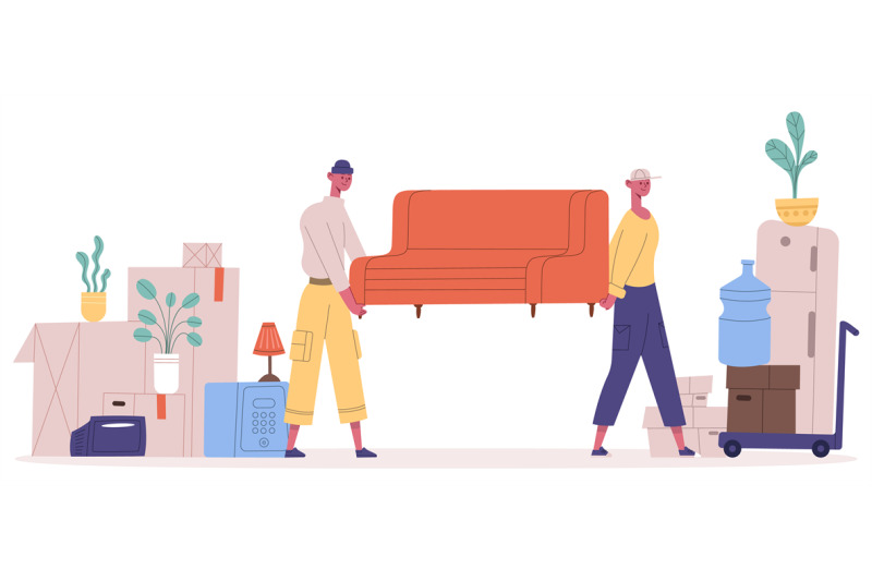 new-house-moving-relocation-service-characters-carrying-sofa-and-hous