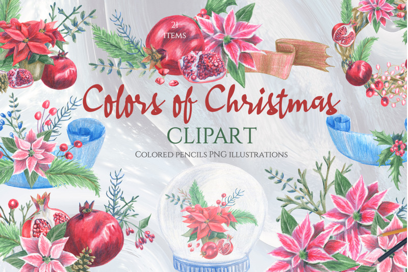 christmas-floral-clipart-merry-christmas-png