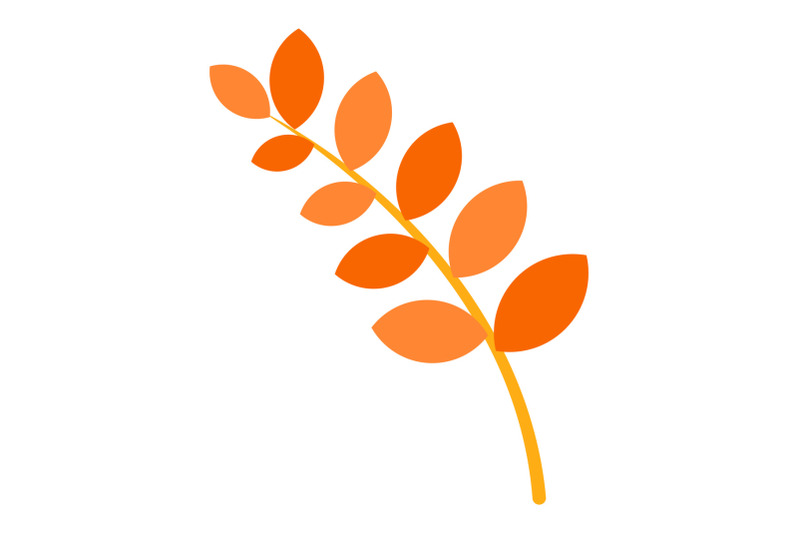 branch-of-tree-autumn-icon-flat-style