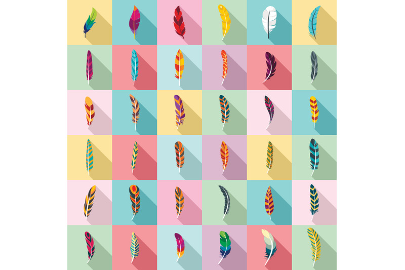 feather-icon-set-flat-style