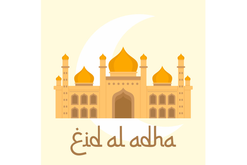 eid-al-adha-festival-background-flat-style